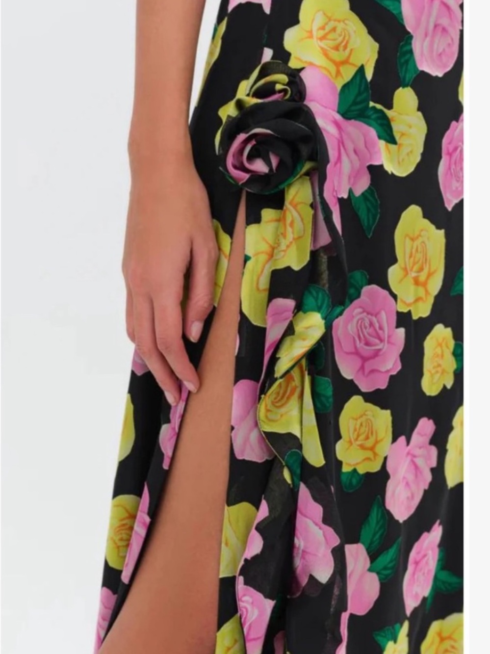 For Love & Lemons Madison Strapless Floral Maxi Dress S $330 NEW - Picture 6 of 6